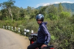Daniel mit Motorrad